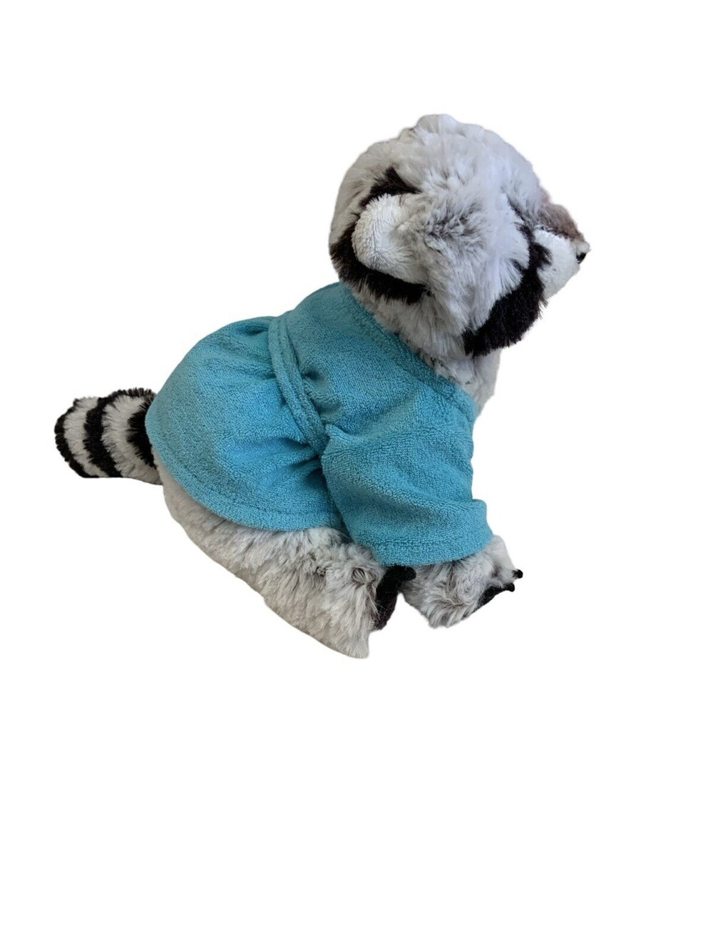 Webkinz Raccoon With Bathrobe No Code - Picture 2 of 5